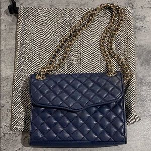 Rebecca Minkoff Blue Quilted Bag